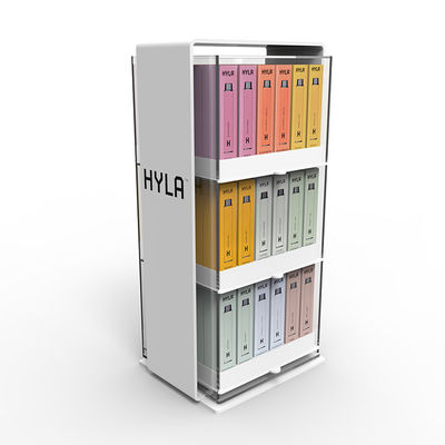 jakość  Retail Store Vape Display Stand Countertop Acrylic Display Stand With Pushers Cigarette Showcase fabryka