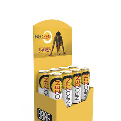 Fashion Style Metal Energy Drink Auto Lift Pionowy sprzedawca z panelem cenowym