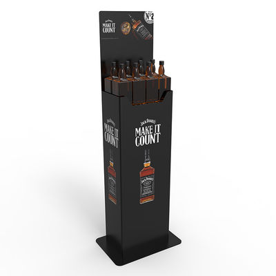 Autolift metalowy stojak na whisky do supermarketu